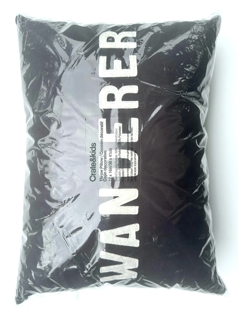 Crate&Barrel charcoal gray